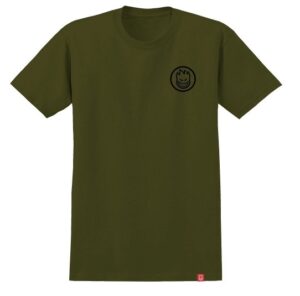 Spitfire Classic Swirl Overlay Military Green Tee