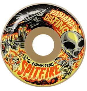 Spitfire F4 Invasion Delfino Full Conical 53mm x 99D Wheels