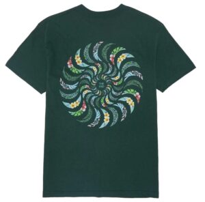 Spitfire Floral Classic Swirl Forest Tee