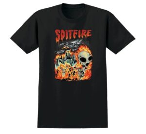 Spitfire Invasion Black Tee