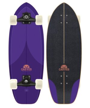 Carver Purple Haze 28 Mini Surfskate Complete - C5 Trucks