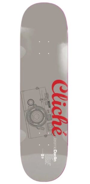 Cliche` Jeremie Daclin Camera 8.5 Skateboard Deck
