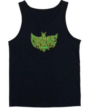 Creature Hippie Skull Black Tank Top