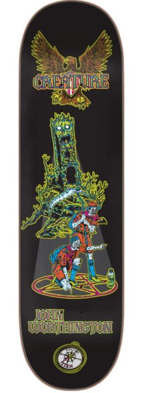 Creature John Worthington Scout VX 8.6 Skateboard Deck