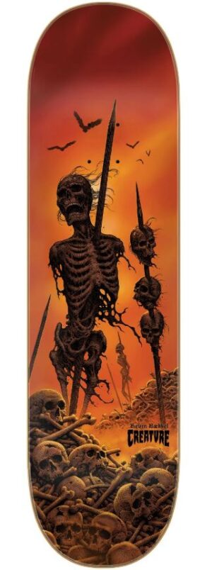 Creature Kevin Baekkel Wasted 8.6 Skateboard Deck