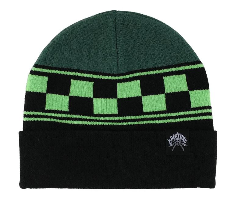 Creature Ransom Green Beanie