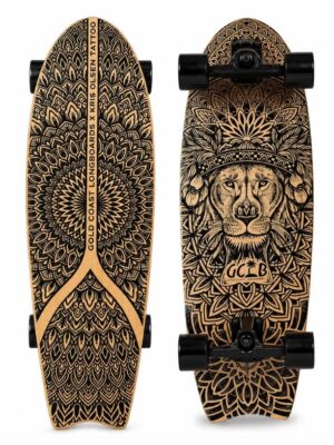 Gold Coast Longboards The Fearless 30 Velocity Surf Skate Skateboard Complete