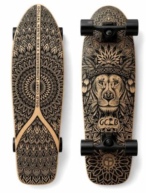 Gold Coast Longboards The Fearless Cruiser Skateboard Complete