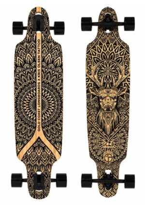 Gold Coast Longboards The Wanderer Dropthough Longboard Skateboard Complete