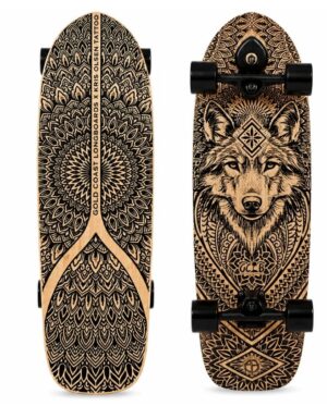 Gold Coast Longboards The Wild 30 Velocity Surf Skate Skateboard Complete