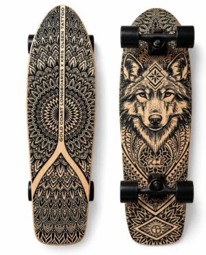 Gold Coast Longboards The Wild Cruiser Skateboard Complete