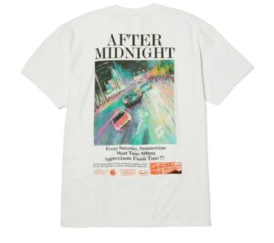 HUF After Midnight White Tee