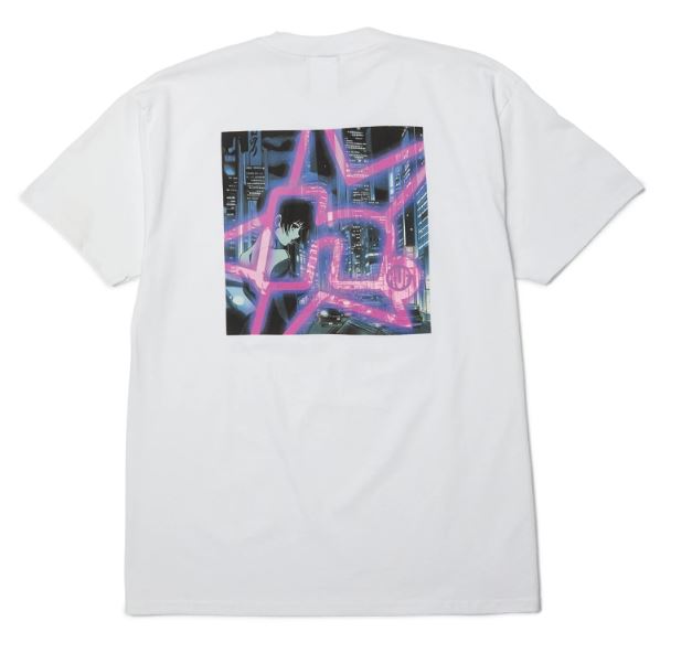 HUF Cyberpunk White Tee