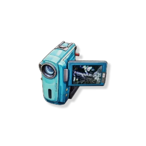 HUF H Cam Blue Sticker