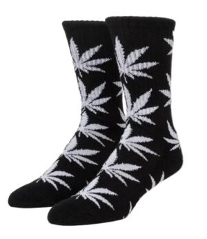 Huf Plantlife Black Crew Socks