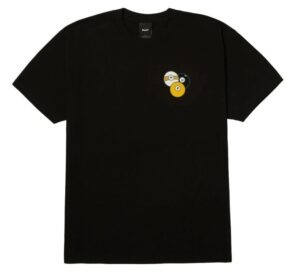 HUF Rack Em Up Black Tee