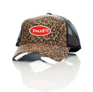 HUF Safari Leopard Trucker Hat