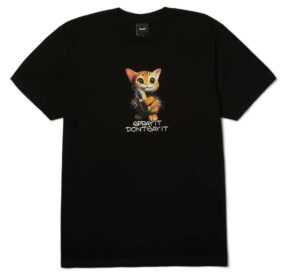 HUF Spray It Black Tee