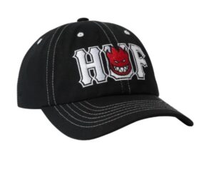 HUF x Spitfire Union Black Snapback Hat
