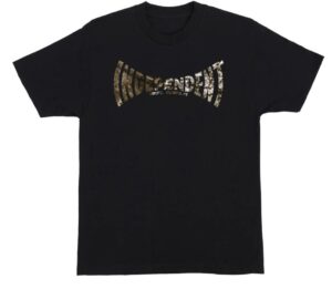 Independent x Realtree Span Logo Black Tee