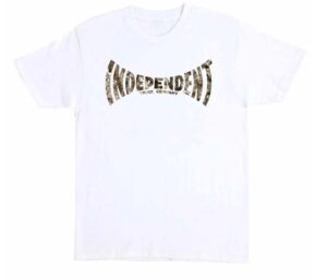 Independent x Realtree Span Logo White Tee