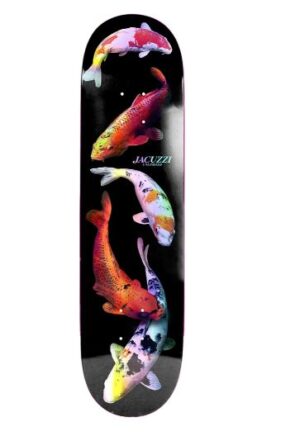 Jacuzzi 500 Years EX7 Black Holographic 8.5 Skateboard Deck