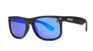 Liive El Capitan Blue Mirror/Matte Black Polarised Sunglasses