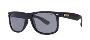 Liive El Capitan Matte Black Polarised Sunglasses