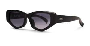 Liive Punk Matte Black Polarised Sunglasses
