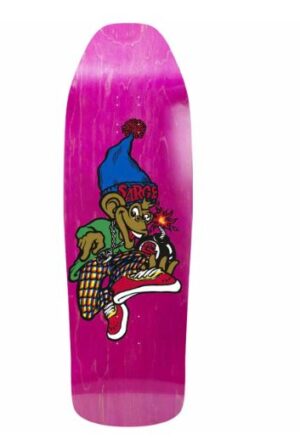 New Deal Danny Sargent Monkey Bomb 9.6 Skateboard Deck