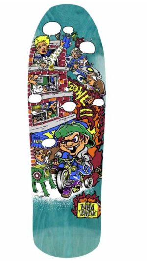 New Deal Andy Howell Tricycle Kid 9.6 Skateboard Deck