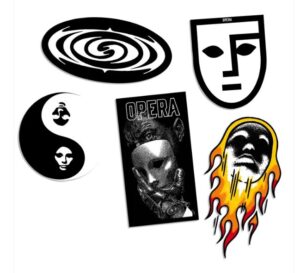 Opera Spring 26 Stickers - 5 Pack