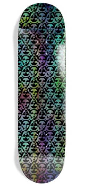 Opera Transition EX7 Purple/Green 8.5 Skateboard Deck