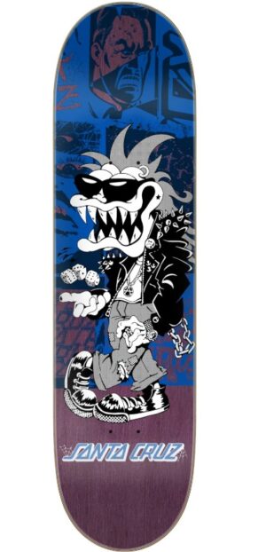 Santa Cruz Check Gremlin Feelbase 7.75 Skateboard Deck
