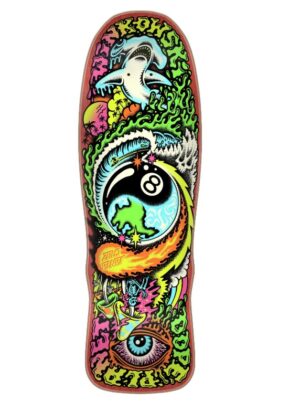 Santa Cruz Erick Winkowski Dope Planet Micro Freaks 8.75 Skateboard Deck