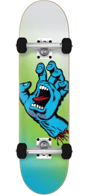 Santa Cruz Full Screaming Hand Color Fade 8.0 Skateboard Complete