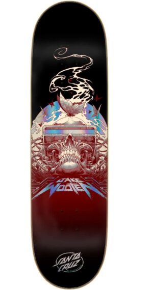 Santa Cruz Jack Wooten Cyber VX 8.5 Skateboard Deck