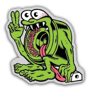Slime Balls Curb Creature 2.5 Sticker